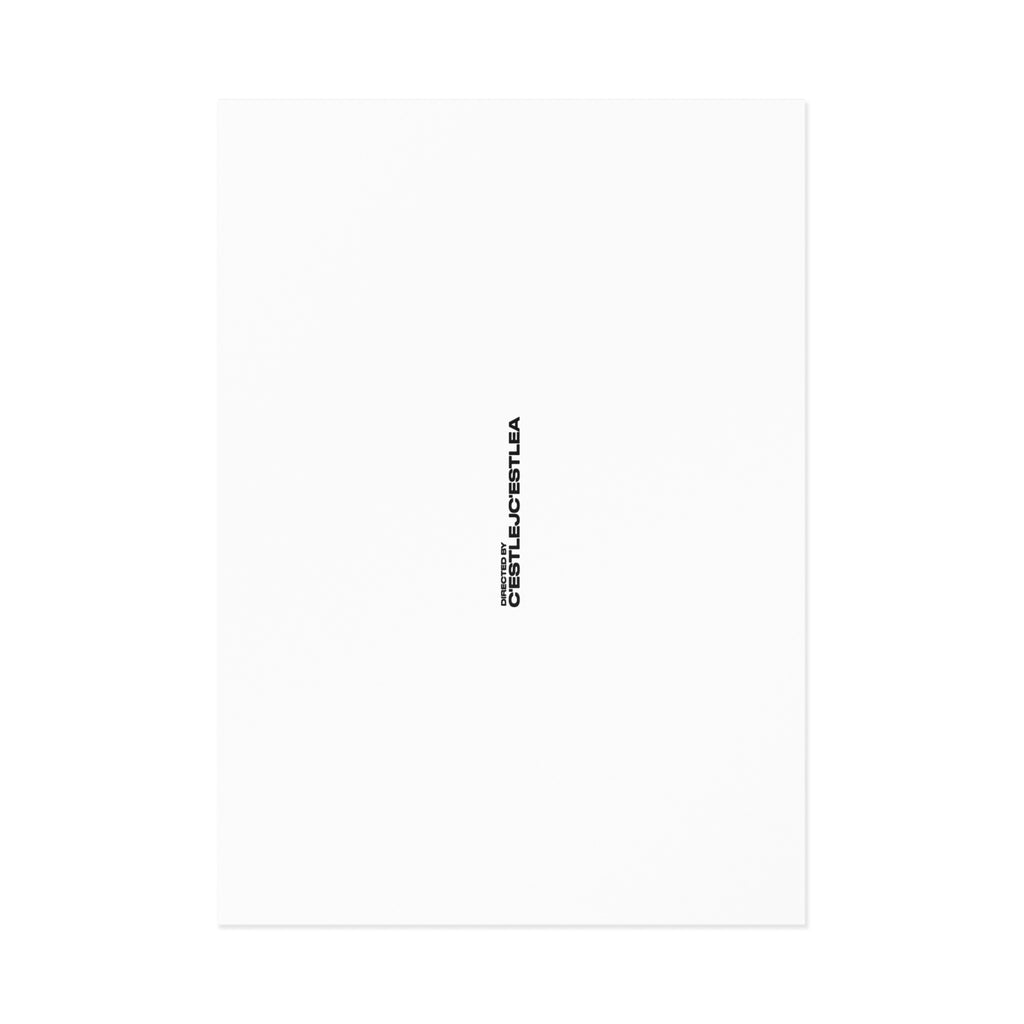 CESTLEJCESTLEA // Carte Postale