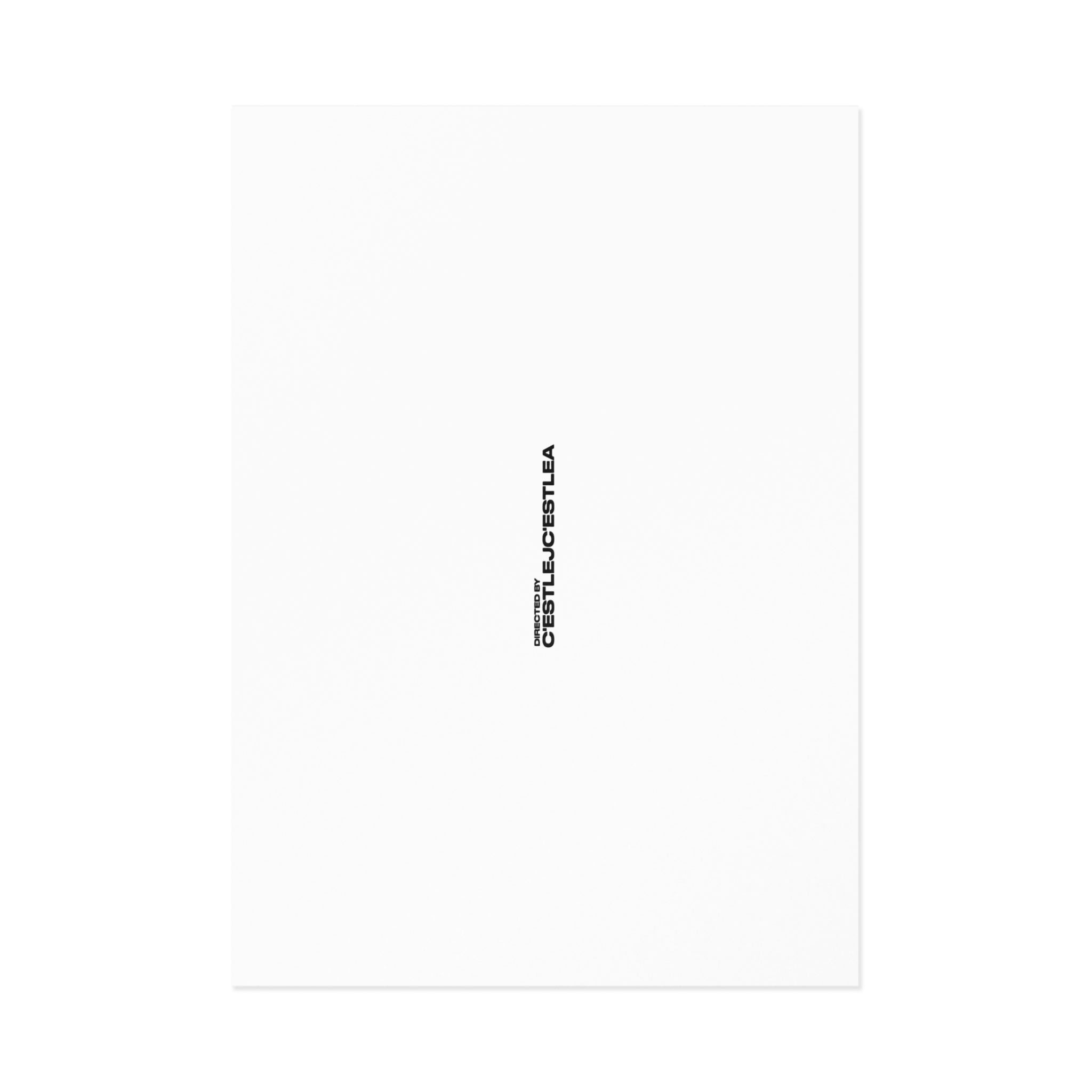 CESTLEJCESTLEA // Carte Postale