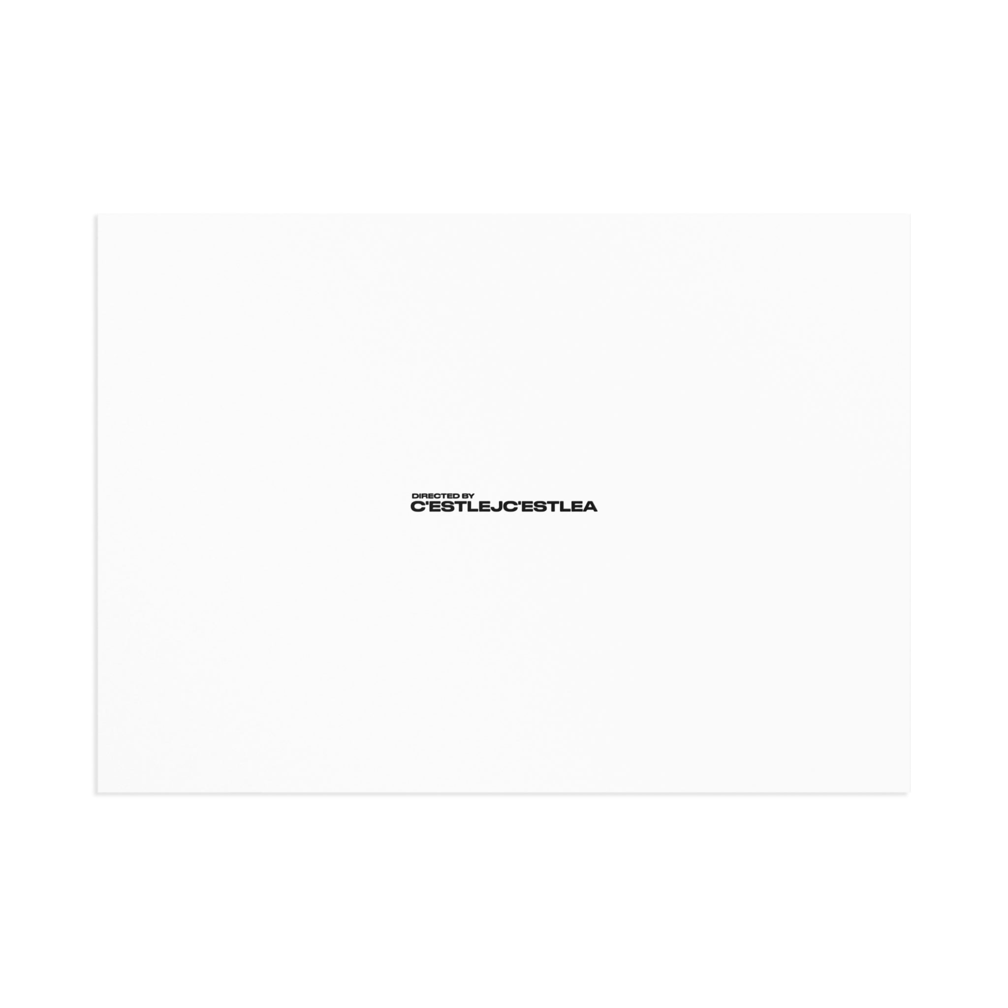 CESTLEJCESTLEA // Carte Postale